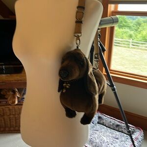 Fuzzy Nation Dachshund Handbag